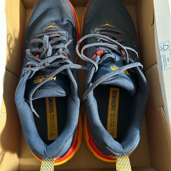 Hoka Men's Blue Clifton 9 men’s Running Shoes size 12.5 - Picture 8 of 8